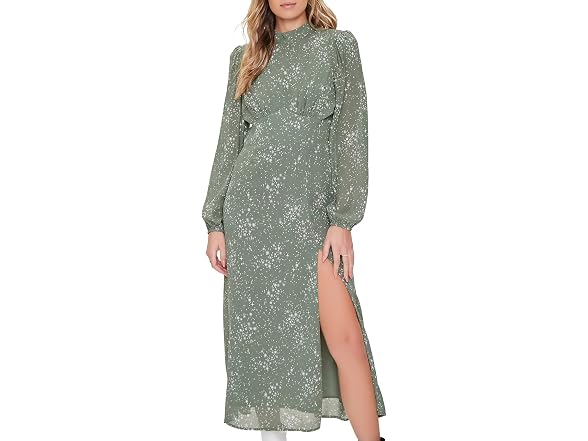 Forever 21 (M) Celestial Open-Back Midi Dress
