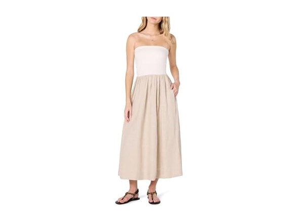 White/Natural Linen
