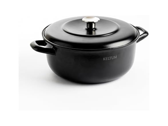 Keltum 3QT Enameled Iron Dutch Oven