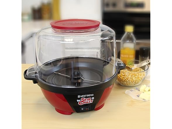 West Bend Stir Crazy Hot Oil Popcorn Popper