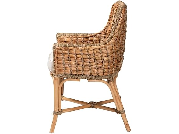 Baxton Studio Kyle Natural Brown Woven 