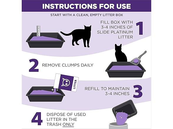 ARM & HAMMER Clump & Seal SLIDE Platinum Litter
