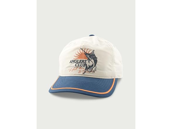 HUK Men's Standard Anglers Club Snapback Hat, Egret