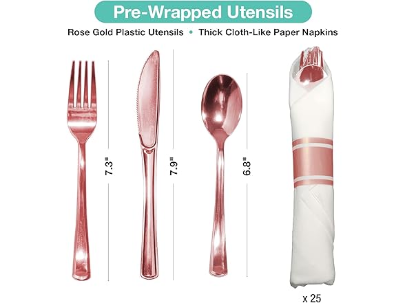 Pre Wrapped Cutlery Set