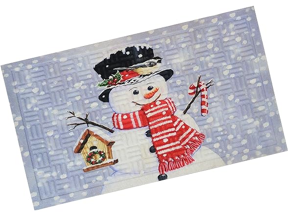 Sunnydaze Holiday Entrance Mat 17.5" x 29"