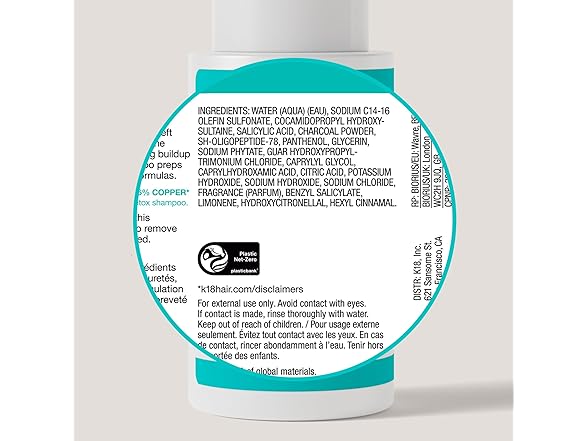 K18 Peptide Prep Detox Shampoo, 8.5 oz, 2 Pack