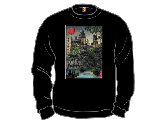 School of Magic Woodblock