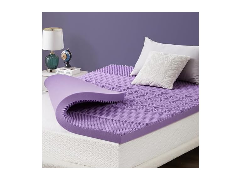 IULULU Mattress Topper Full - 3 Inch 5-Z