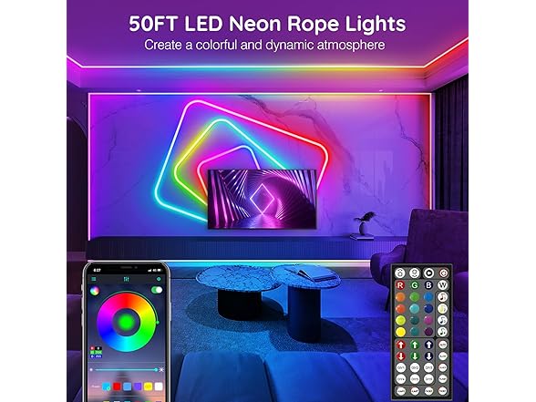 AILBTON BC799625010009 Led Neon Rope Lights