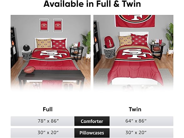 SAN FRANCISCO 49ERS Bed in Bag Full