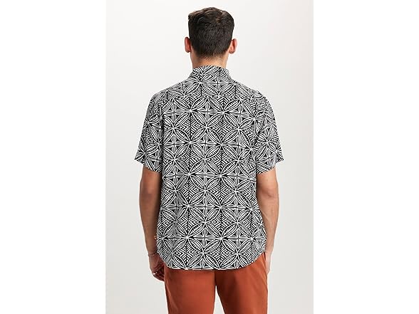 Rayon Button Up Woven Shirt