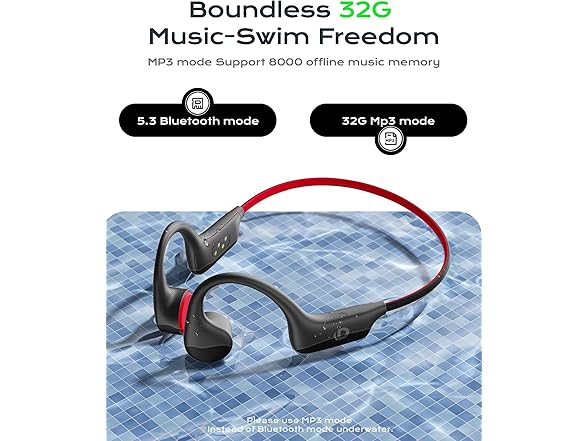 DEMICEA Open Ear Sport Headphones