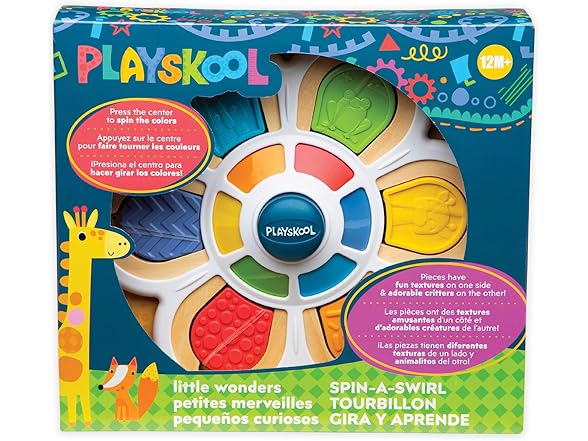 Playskool Little Wonders - Spin-A-Swirl