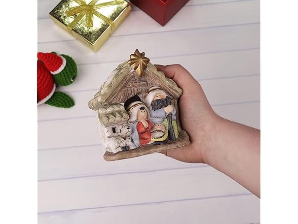 Needzo Light Up Manger Scene