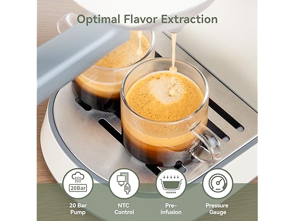 Espresso Machine with Grinder