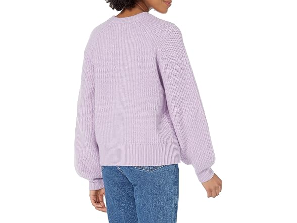 Amazon Essentials Women Crew Neck Rib Sweater