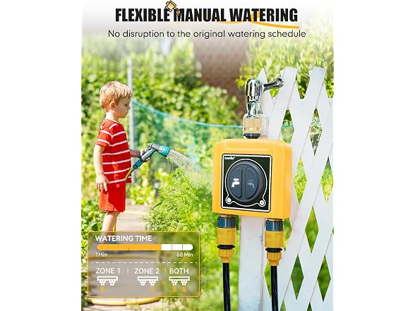 RAINPOINT WiFi 2-Zone Hose Water Timer