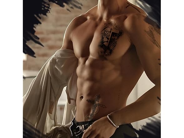 ODTEAHA Large Chicano Temporary Tattoos