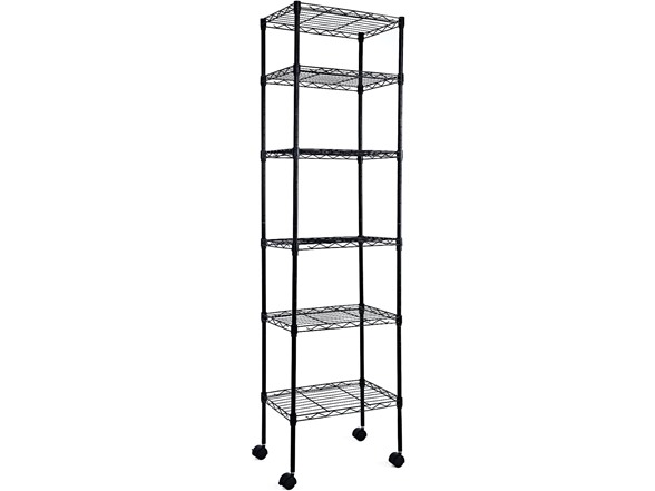 6-Tier, 17"W x 11"D x 64"H