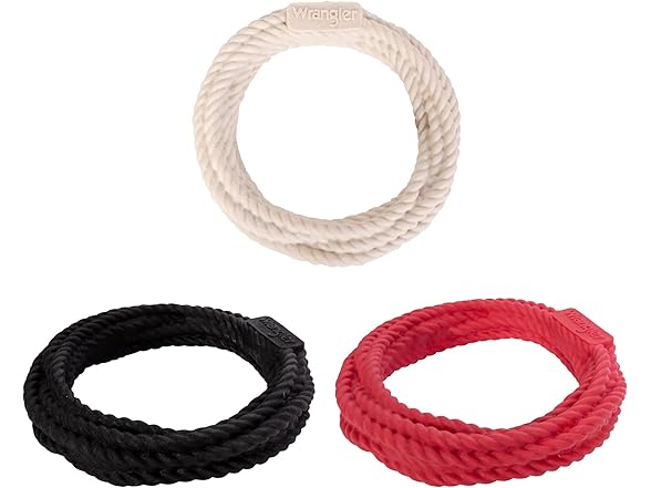 Wrangler Foam Coiled Rope Dog Chew Toy