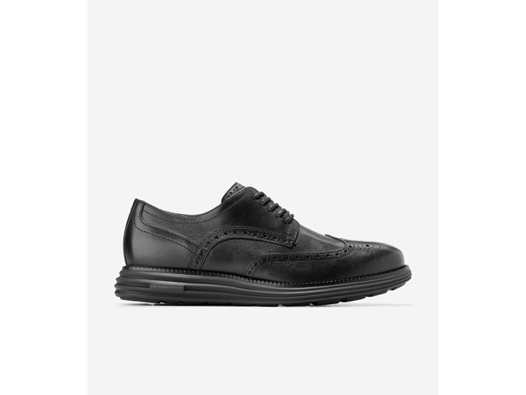 Cole Haan Original Grand Remastered Wingtip Oxfords Men's Shoes Black Size 9