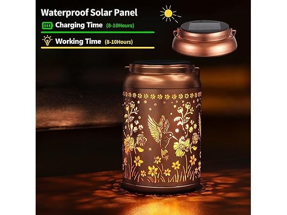 Hakol BH-697 Solar Lanterns Outdoor Waterproof