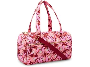 $14.99, Was $38.90, 61% Off! Amazon Essentials Women Quilted Weekender Duffel Bag dealfomo