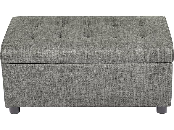 FIRST HILL FHW Arlos Rectangular Fabric Ottoman