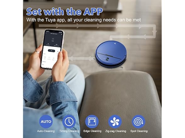 IMARTINE 2 in 1 Mopping and Vacuuming Robot