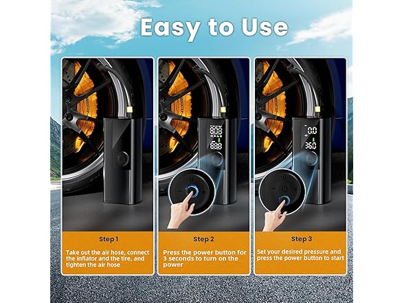 150 PSI Fast Tire Inflator