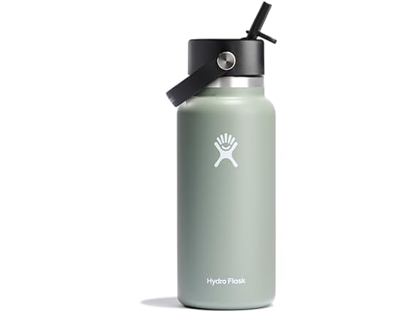 Hydro Flask Wide Flex Straw Cap, 32 oz, Agave