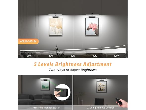 Lightbiz Picture Light 15.35in 2 Pcs