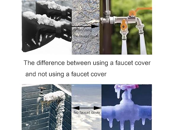Mipau Outdoor Faucet Covers for Winter