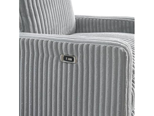 Oxford Baby Uptown Power Recliner/Glider, Corduroy