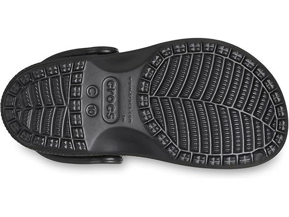 Crocs Classic Kids Black Sandal