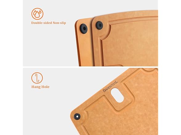 Barenthal 2PC Cutting Board Set