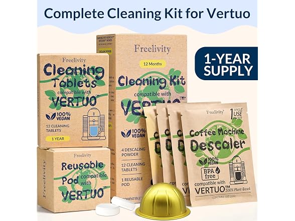 Nespresso Vertuo Cleaning & Descaling Kit