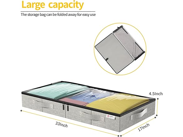 YearningHome Under Bed Storage Container