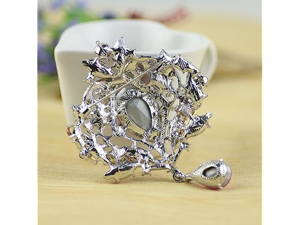 Merdia Created Crystal Brooch