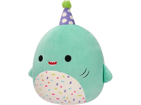 Squishmallows Original 12" Sharon The Teal Shark