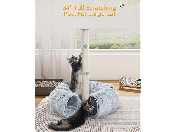 34'' Tall Cat Scratching Post