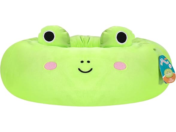 Squishmallows 24-Inch Wendy Frog Pet Bed - Medium
