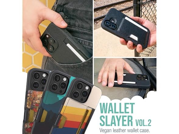 Smartish iPhone 16 Pro Wallet Case Card Holder