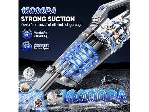 JONYJ Handheld Cordless Vacuum