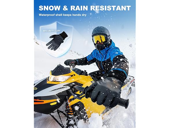 OnWander Waterproof Winter Warm Gloves