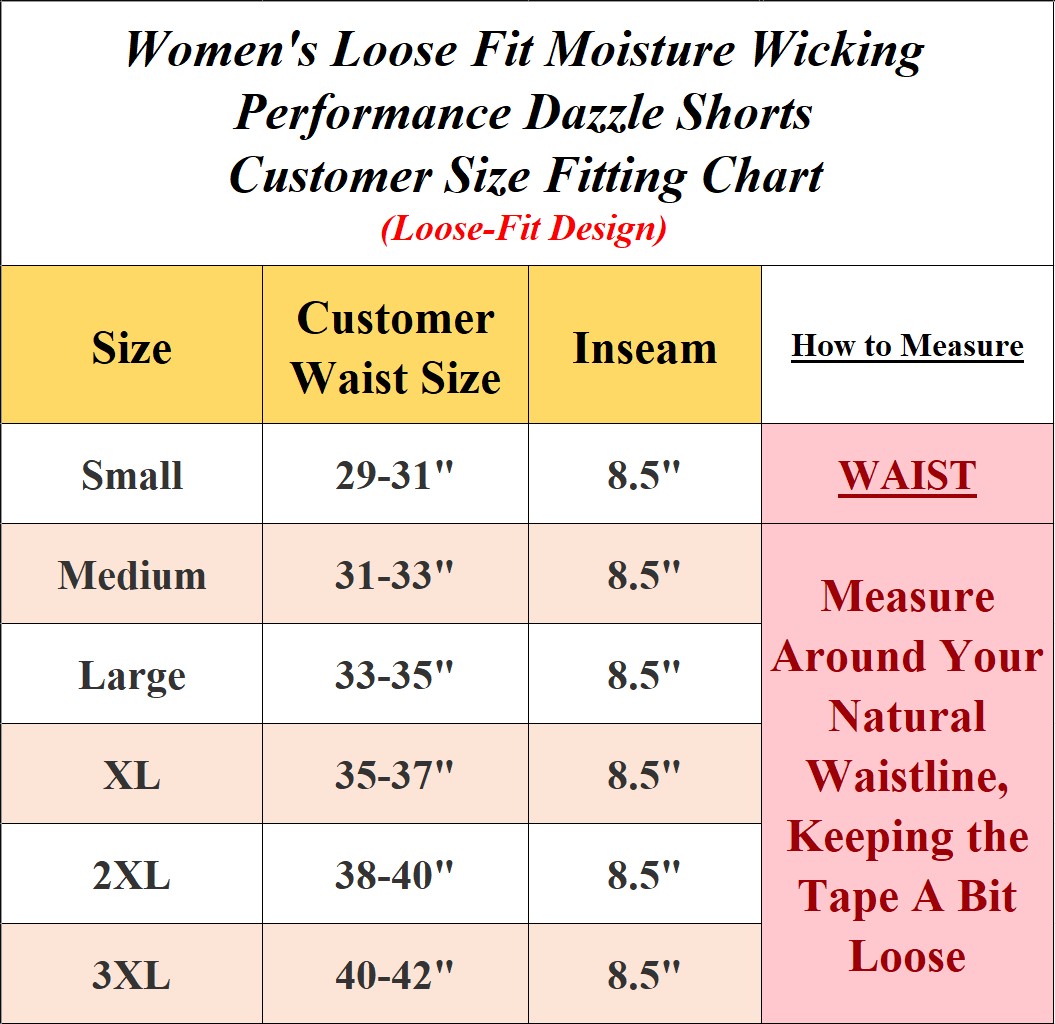 5Pk Womens Loose Fit Dazzle Shorts - Gallery 7