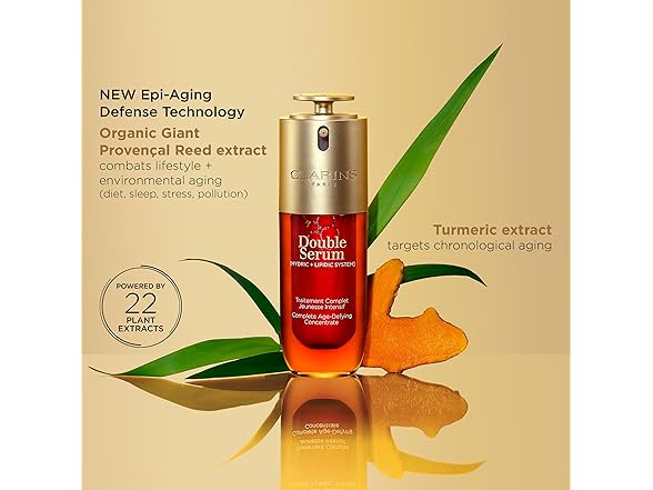 Clarins Double Serum | Anti Aging, 1.7 oz.
