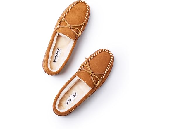 Minnetonka Men's Pile Lined Hardsole