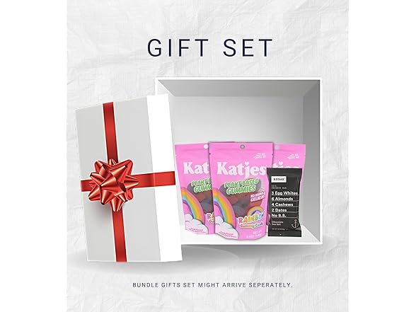 4 Item Set- Unicorn Gummies & RXBAR Chocolate Sea Salt