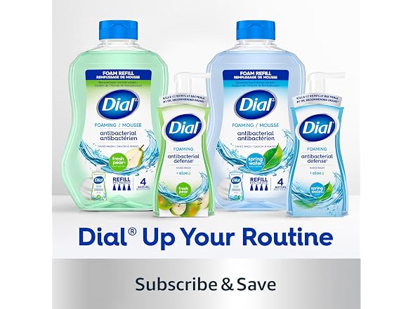 Dial Antibacterial Hand Soap Refill Spring 52oz